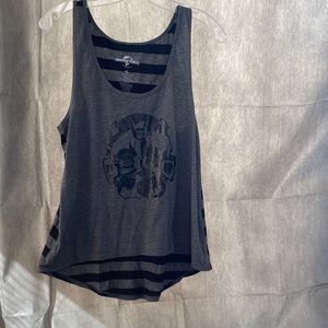 Hasbro Dark Gray Graphic Tank Top